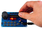 Four Degree of Freedom Assembly Robotic Arm Microcontroller Soldering Kit Acrylic Robotic Arm DIY Maker Learning Parts
