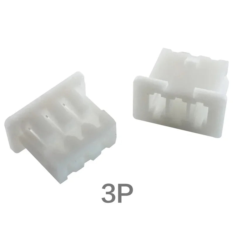 100Pcs JST MX1.25 2/3/4/5/6/7-12 Pin Terminals Plastic Shell Male Plug + Female Socket Wire Connector Picth 1.25MM 2P 3P 4P 5P