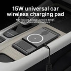 Car Wireless Charger Phone Pad for iPhone 17 16 15 14 13 12 Pro Max AirPods Samsung Xiaomi Airpods Pro 2 Fast Charging Station