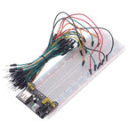 Mb-102 Mb102 Breadboard 400 830 Point Solderless Pcb Bread Board Test Develop Dupont Line Diy For Arduino Laboratory Syb-830