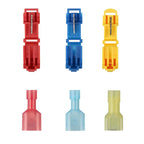 10/20/60/100Pcs T-Tap Connectors Quick Electrical Cable Connector Snap Splice Lock Wire Terminal Waterproof Crimp Wire Terminals