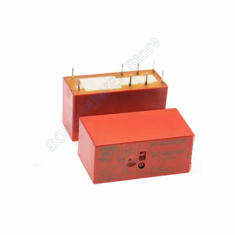 20Pcs/Lot Power relays RT424 8PIN 8A 250VAC Power Relay 5V 12V 24V DC RT424005 RT424012 RT424024 SPDT 2 Form C 100% Original New