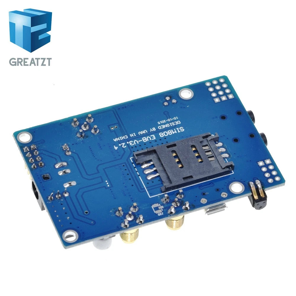 SIM808 instead of SIM908 module GSM GPRS GPS Development Board IPX SMA with GPS Antenna available for Raspberry Pi for arduino