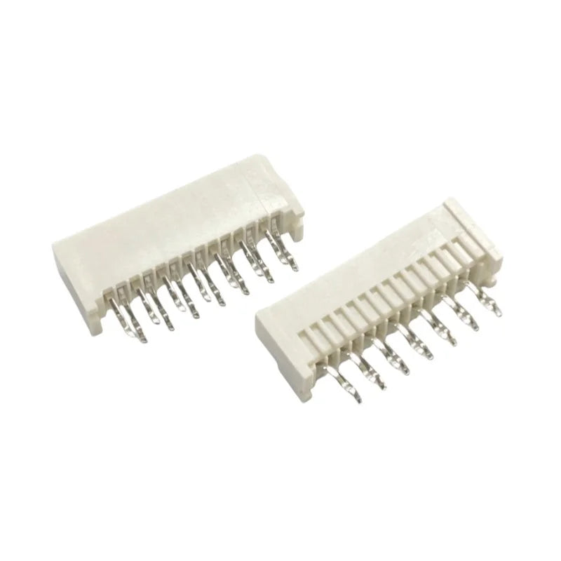 10PCS 1.25mm FPC/FFC Flat Cable Connector Socket Double Row DIP Type 4/5/6/7/8/10/12/14/15/16/18/20/21/22/24/26/28/30/32P