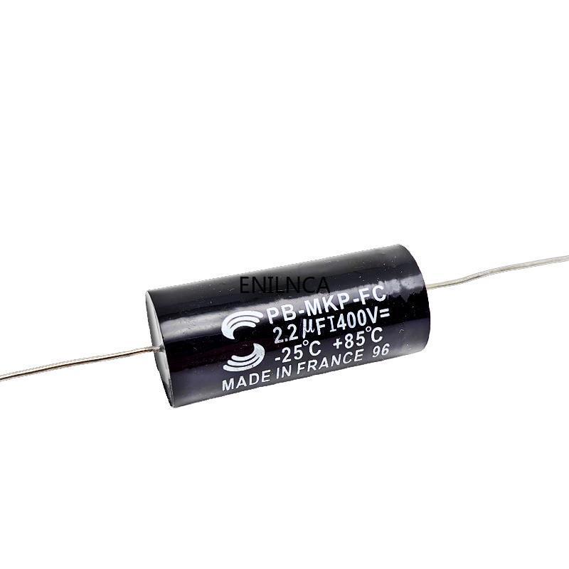 2Pcs MKP Capacitor Audiophiler Kondensotor HIFI Fever Electrodeless Audio Metal Film 400V 630V 1.5UF 1.8UF 2.2UF 3.3UF 4.7UF