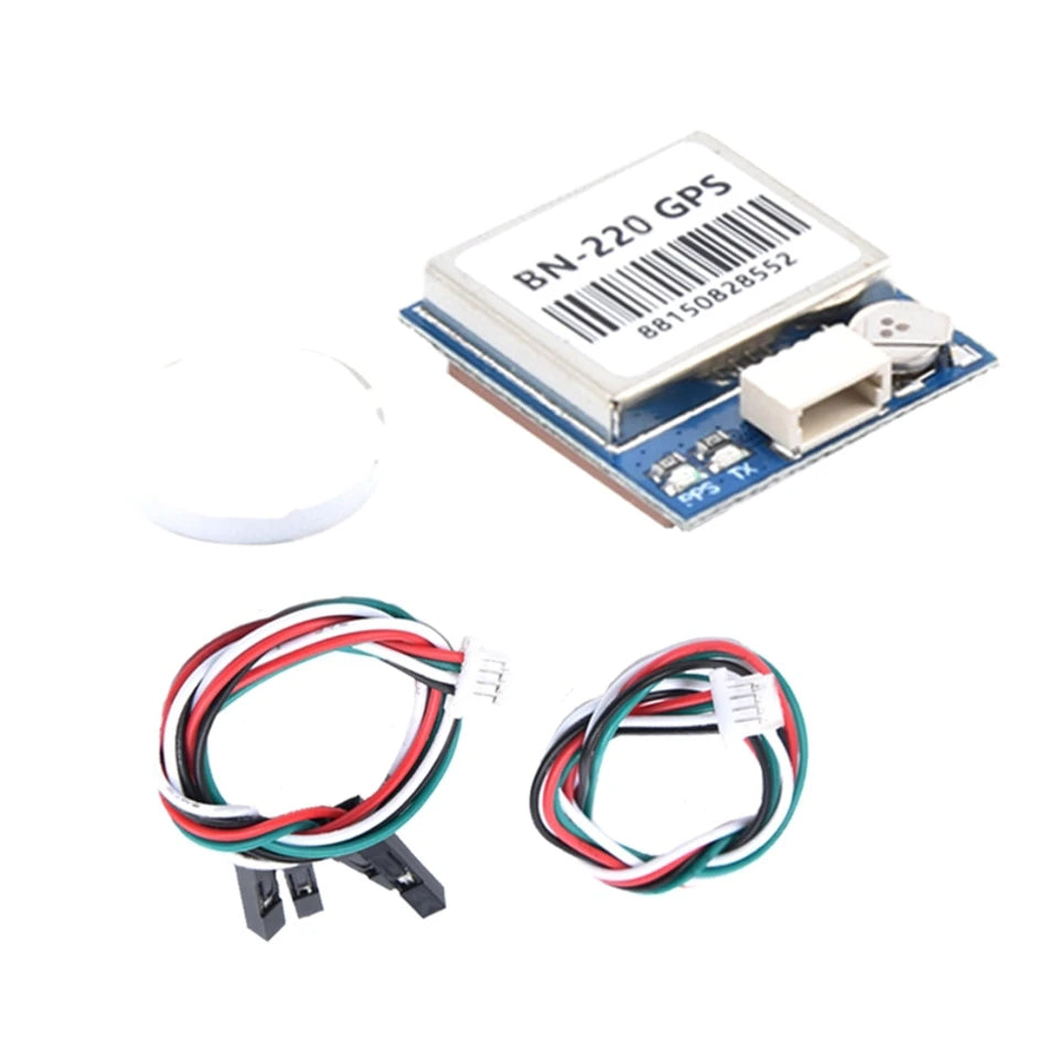GPS Module BN-220 GPS GLONASS Module Dual Mode Antenna with Cable for RC Racing FPV Drone Quadcopter
