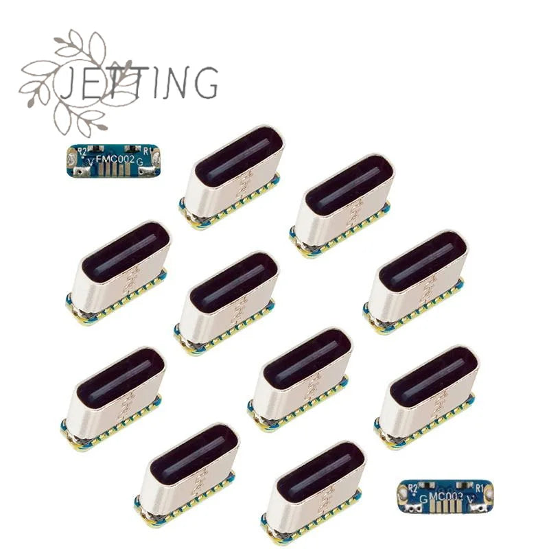 Hot 2Pcs Charging Port For PCB Soldering DIY Repair Adapter USB Connector Type C Female Jack 5Pin SMD SMT Type-C Socket
