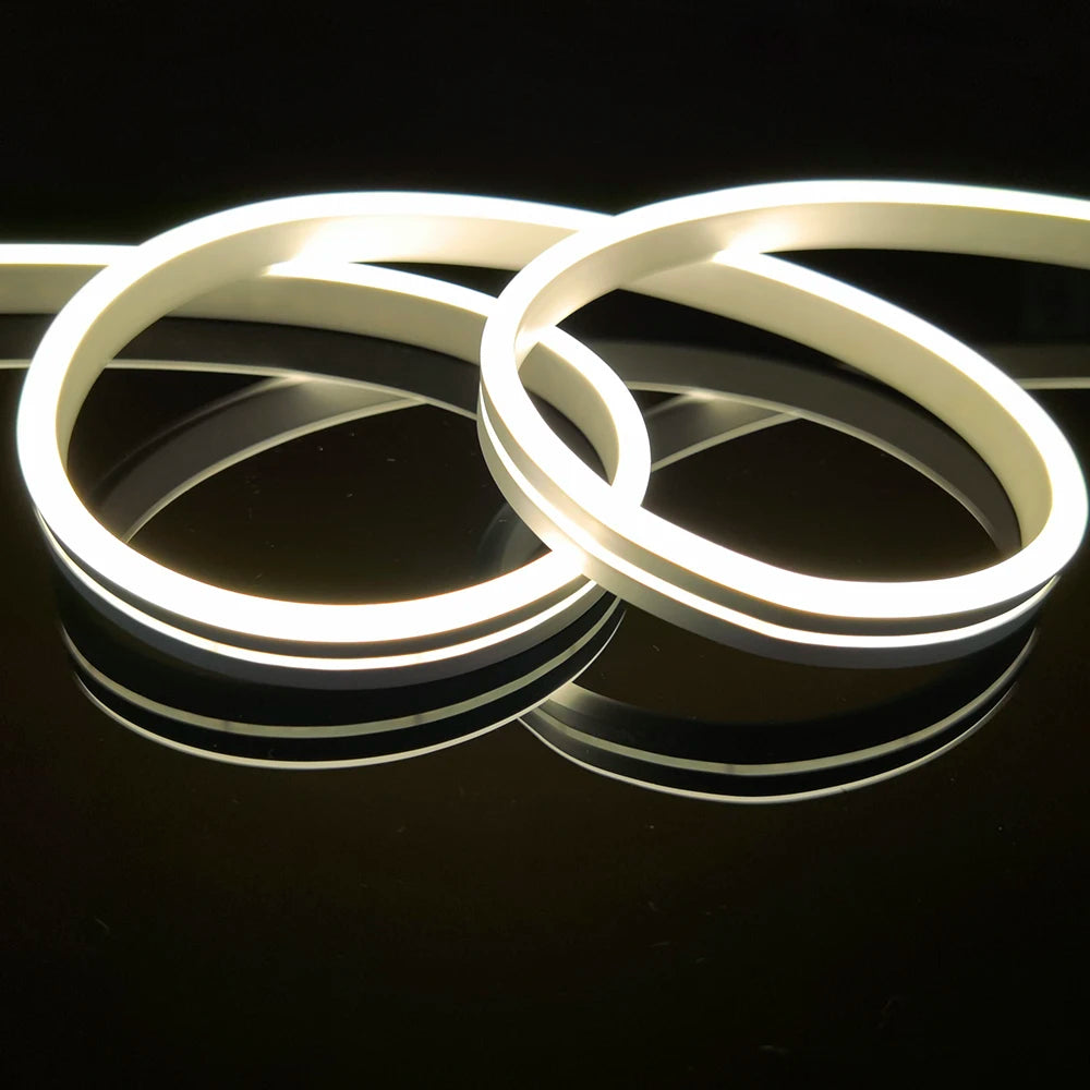 5V 12V Led Neon Light Strip 5mm-6mm Narrow SMD 2835 120LEDs/M IP67 Waterproof Soft Light Bar Shape Decoration