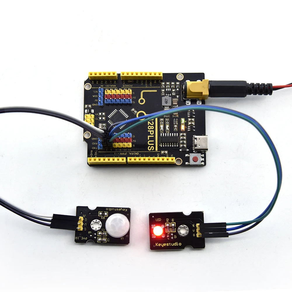 Keyestudio WIFI UNOR3 Development Board ATMEGA16U2/ ATMEGA328P/CP2102 +USB Cable With  Gift Box Compatible With Arduino Uno R3