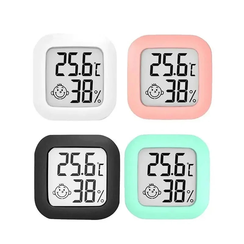 1/2pc LCD Digital Thermometer Hygrometer Indoor Room Electronic Temperature Humidity Meter Sensor Gauge Weather Station For Home