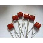 10pcs/100pcs CBB capacitor 104 100V 104J 0.1uF 100nF P5 Metallized Polypropylene Film Capacitor