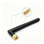 WiFi Antenna 6DBI 2.4GHz Foldable Glue Stick Antenna SMA Male Connector 2400-2500MHz Signal Booster For WiFi Router Wireless