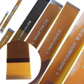 Yellow FFC FPC Flat Flexible Cable 0.5mm Pitch 6P/8P/10P/18P/24P/30P/34P/40P/50P/60P/68P/80Pin for LCD Screen Line