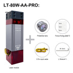 LASER TREE 10W 5W 4W Laser Module, 450nm TTL Blue Light Laser Head for Laser Engraving Wood DIY Creation Tool