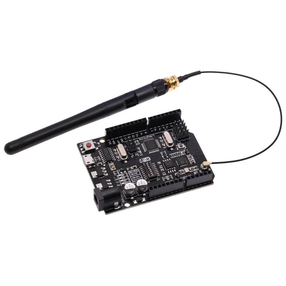 For UNO R3 + WiFi ATmega328P+ESP8266 (32Mb memory) USB-TTL CH340G For Arduino Uno NodeMCU WeMos ESP8266 One New Arrival