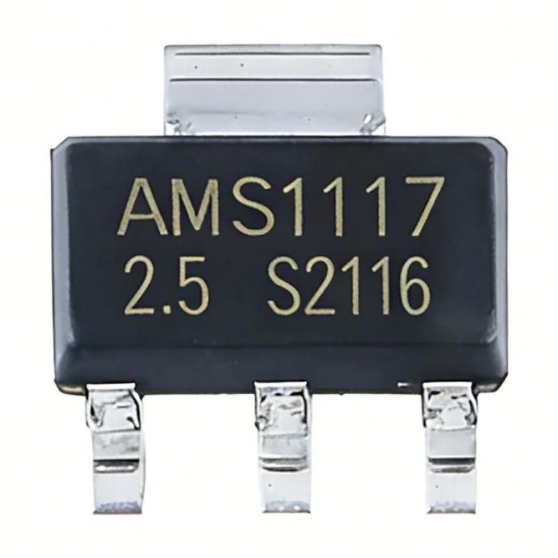 50/100Pcs AMS1117-1.2V 1.5V 1.8V 2.5V 3.3V ADJ SOT-223 SOT-89 AMS1117CD-5.0 TO-252 Adjustable/Fixed Low Dropout Linear Regulator