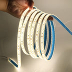 IP68 Waterproof LED Strip Light 2835 12V 24V 120LED/m with 2-pin Wire/ DC Plug Flexible Adhesive Tape 3000k/4500K/6000K 1M-20M