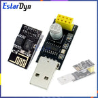 Estardyn ESP01Programmer Adapter UART GPIO0 ESP-01 Adaptater ESP8266 CH340G USB to ESP8266 Serial Wireless Wifi developent Board
