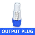 5pcs Powercon Connector 3 Pin Power Plug Adapter Lockable Cable Connector Chassis Socket NAC3FCB 3pin Male Plug Adapter
