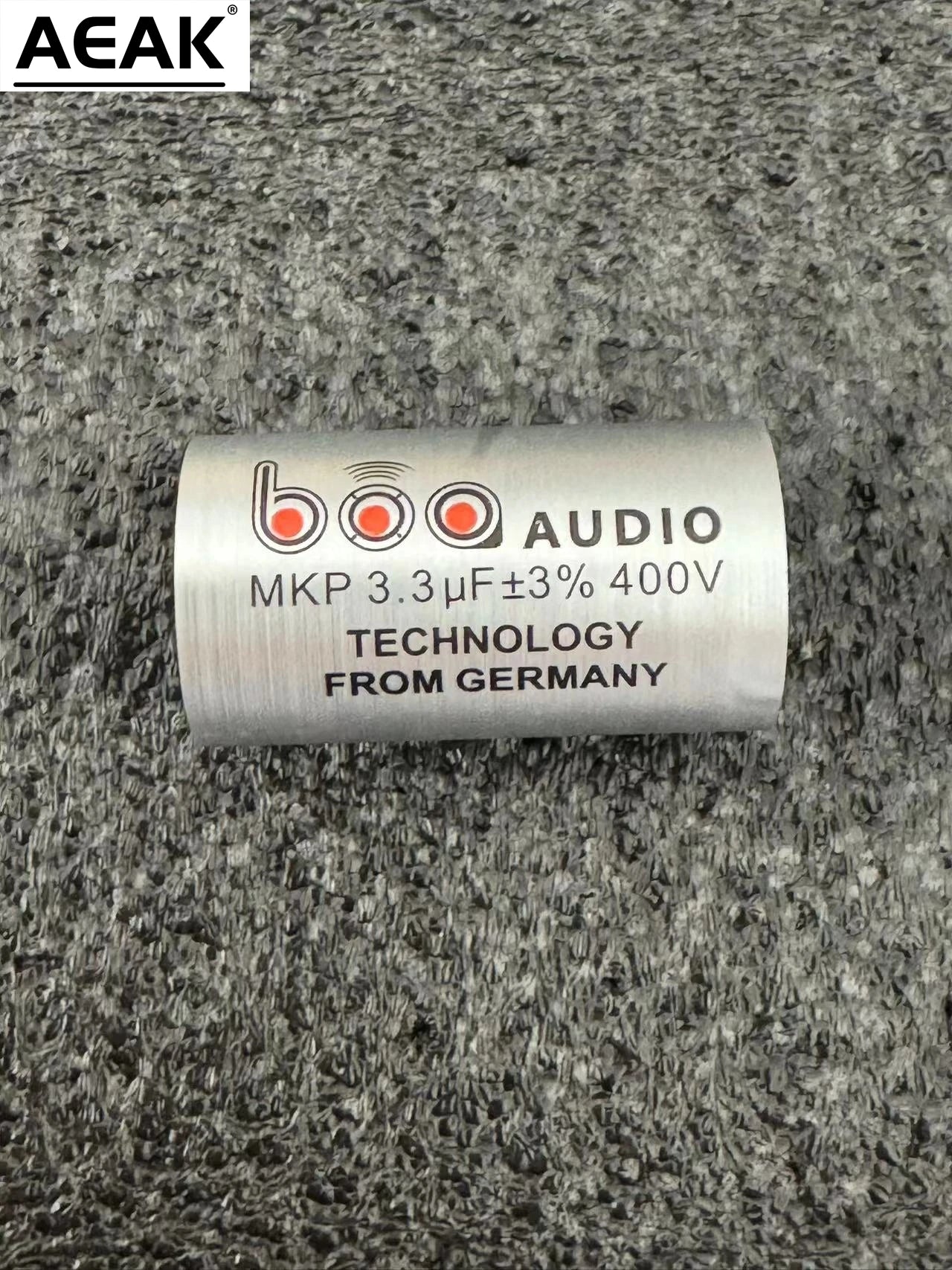 AEAK Polypropylene film capacitor audio coupling frequency division MKP capacitor 400v 0.68UF 1.5UF 2.2UF 3.3UF 4.7UF~22uf ±3%