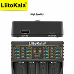 LiitoKala Lii-402 18650 Smart Battery Charger 1.2V 3.7V 3.2V 3.85V for 26650 18500 18350 17500 16340 14500  Battery