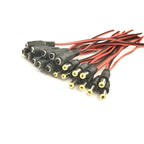 1 5 10piece Male Female DC Power Connector 5V 12V 5.5x2.1mm Wire Cable Plug Adapter for TV Camera 5050 2835 LED Strip Tape Light