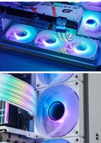 JONSBO SL-120 ARGB Fan 120mm Cooler for PC Case Fan 5V 3PIN/4PIN PWM CPU Cooler PC Fan RGB Front Reverse Case Fan