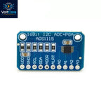 ADS1115 16 Bit I2C Module Precision 4 Channel Development Board Pro Gain Amplifiers 2.0V to 5.5V for Arduino