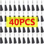 40/200Pcs Stackable Banana Plug 4mm Banana Plug Soldering Electrical Connector DIY Tools Copper Nickel Plated Banana Plugs