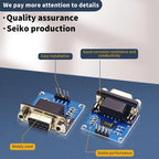 5PCS RS232 To TTL Converter Module，MAX3232 3.3V To 5V RS2323 COM Serial Prot Board To TTL Connector for Arduino Microcontrollers