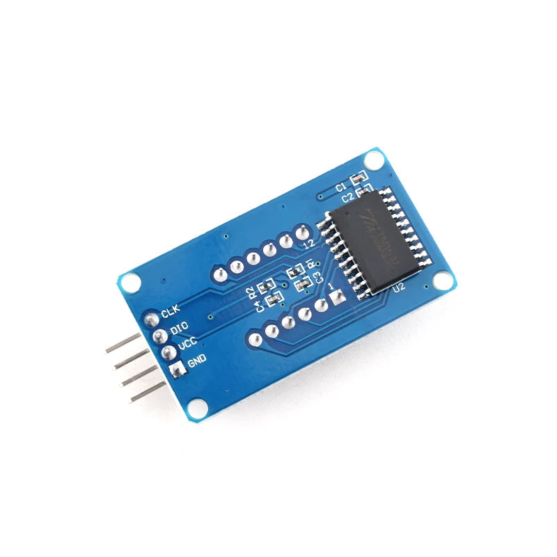 TM1637 4 Bits Digital LED Display Module For arduino 7 Segment 0.36Inch Clock RED Anode Tube Four Serial Driver Board Pack