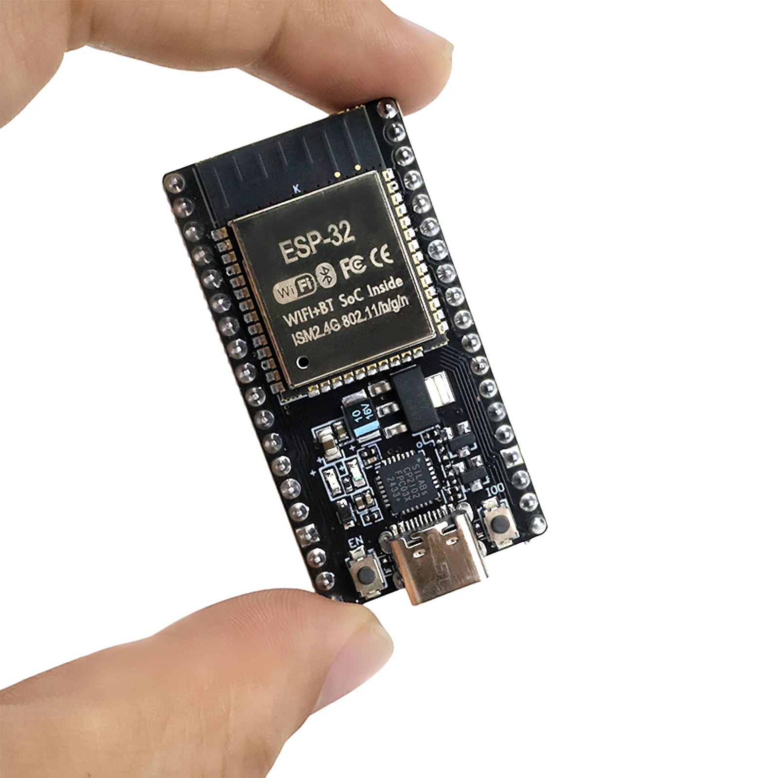 ESP32 Development Board Type-C CP2102 WiFi Bluetooth Dual Core 38 Pin for Arduino NodeMCU ESP32S ESP-32 ESP-WROOM-32 Lua IoT