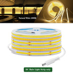 3MM 5MM 8MM COB LED Light Strip 5V 320LEDs PIR Motion Sensor Flexible Night Light USB/AAA Battery Powered Tape 3000K 4000K 6000K