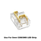 12 In 1 Compatible With COB LED Strip And SMD LED Light Strip Multifunctional Wire Connectors 2 Pin For 8mm 10mm Terminal Blocks