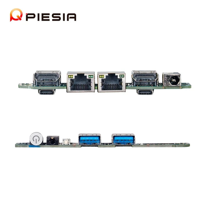 Piesia OEM AMD 7940HS 8845HS 7840HS 7735U 7535U Nuc PC Mainboard 2*DDR5 2 Lan 2*H-D/Type-C X86 Industrial Robot Motherboard