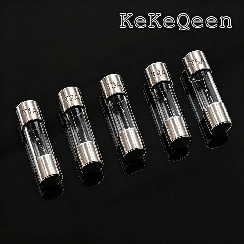 Time-Lag Glass Fuse 5X20 250V T125mA T250mA T0.5A T1.25A T1.6A T2A T2.5A T3.15A T4A T5A T6A T6.3A T8A T10A T15A 5*20mm Slow Blow