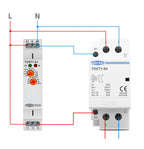 TORT7 Series 10-in-1 Multi-Function Time Relay | ON Delay / OFF Delay / Asymmetric Cycle / Pulse & Interval Timer, 0.1S–10D