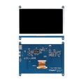 7 Inch Raspberry Pi 4/3/2/B/B+/A+ Monitor 1024x600 IPS 5-Points Capacitive Touchscreen Drive Free HDMI Display For Win 7/8/10