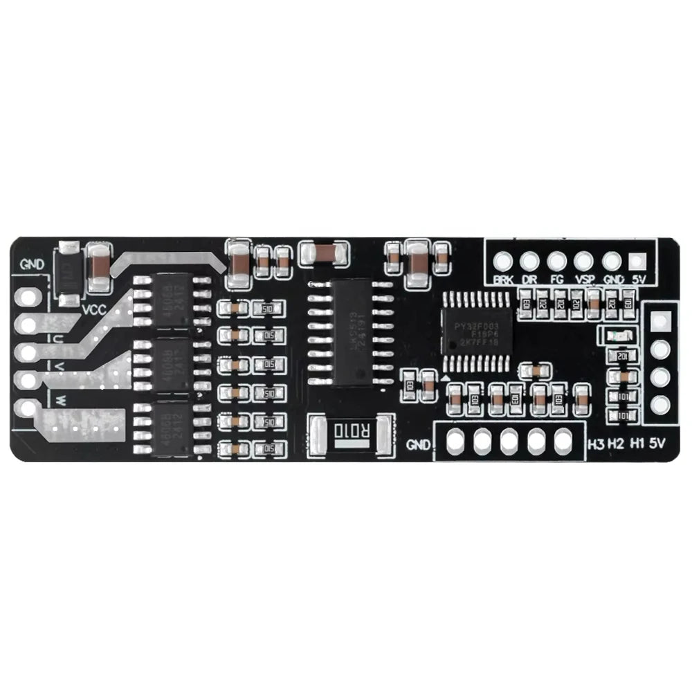 24W BLDC Motor Driver Module 5V-40V 2A Three-Phase PWM with Hall Sensor and Inductive Control