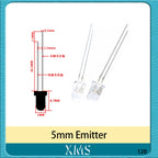 10pairs 3mm 5mm 940nm LEDs Infrared Emitter and IR Receiver Diode Diodes 301A for arduino