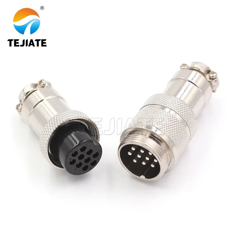20mm Aviation Plug Connector and Socket GX20 2/3/4/5/6/7/8/9/10/12 core