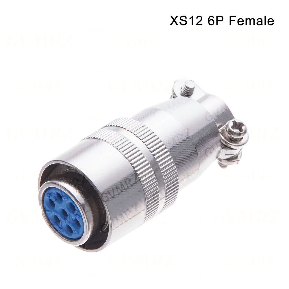 XS12 2PIN 3PIN 4PIN 5PIN Docking Aviation Plug Socket Waterproof Circular Connector 2-5P Male/Female