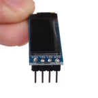 0.91" Blue 128X32 OLED LCD LED Display Module IIC Communicate for ArdunioIIC I2c 0.91 Inch OLED Module 3.3v 5v For Pic