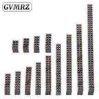 10PCS SMT 2.54mm Double Row Female Breakaway PCB Board Pin Header socket Connector Pinheader 2 * 3/4/5/6/7 2x3PIN-2X40PIN
