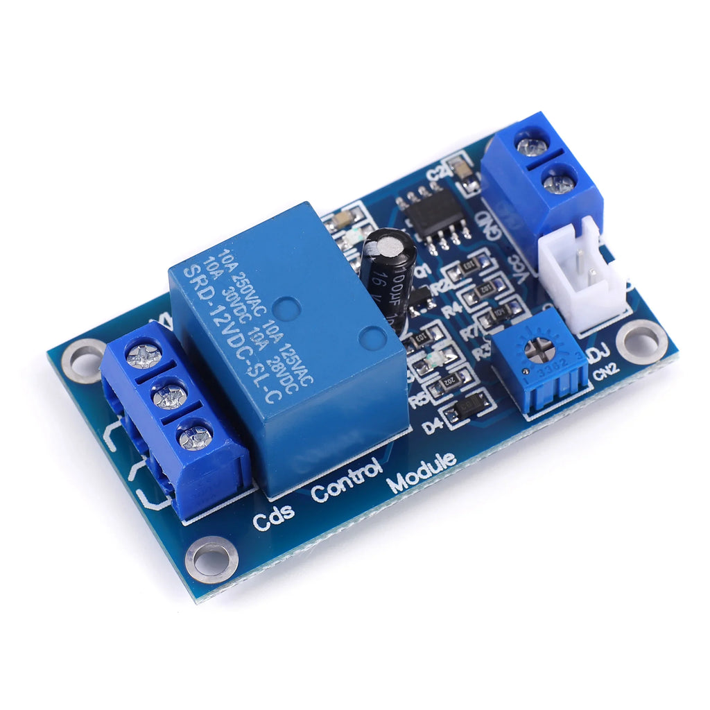 XH-M131 DC 5V 12V 24V 10A Light Control Switch Photoresistor Relay Module Detection Sensor brightness Automatic Control Module