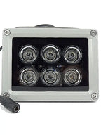 940nm Invisible IR Fill Light 40m IR Distance 6 Leds IR Illuminator Light IR Infrared Light for CCTV Security Camera