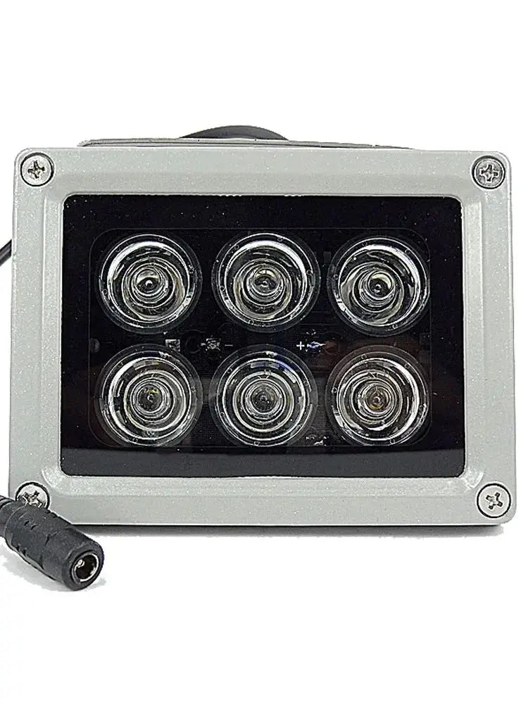 940nm Invisible IR Fill Light 40m IR Distance 6 Leds IR Illuminator Light IR Infrared Light for CCTV Security Camera