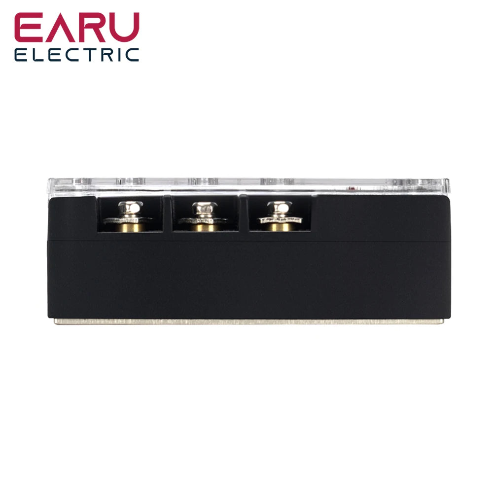 EARU Three Phase DC Control AC Solid State Relay Module SSR 10A 25A 40A 60A 80A 100A 150A 200A 5-32VDC to 24-480VAC Heat Sink