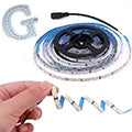12V LED Strip Light 2835 SMD 4mm Super Bright 120LED/m 5M 600 Pixel Flexible LED Tape Lights Natural White/Warm White/Cold White