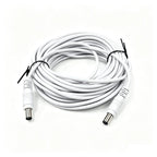 12V Extension Cord 5.5mm x 2.1mm DC Male To Male Extender Wire Security Camera Power Cable 1M/3M/5M/10M